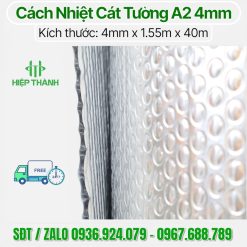 Cuộn cách nhiệt Cát Tường A2 màng nhôm nguyên chất cách nhiệt, cách âm cực tốt, mua ngay giảm 5% 0936924079