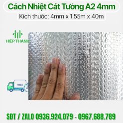 Cuộn cách nhiệt Cát Tường A2 màng nhôm nguyên chất cách nhiệt, cách âm cực tốt, mua ngay giảm 5% 0936924079