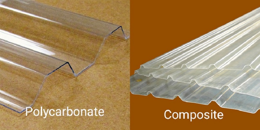 So sánh tấm Composite và tấm Polycarbonate