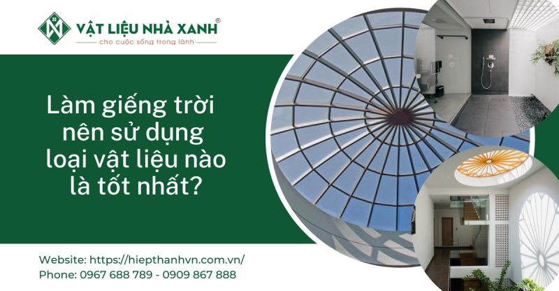 Làm giếng trời