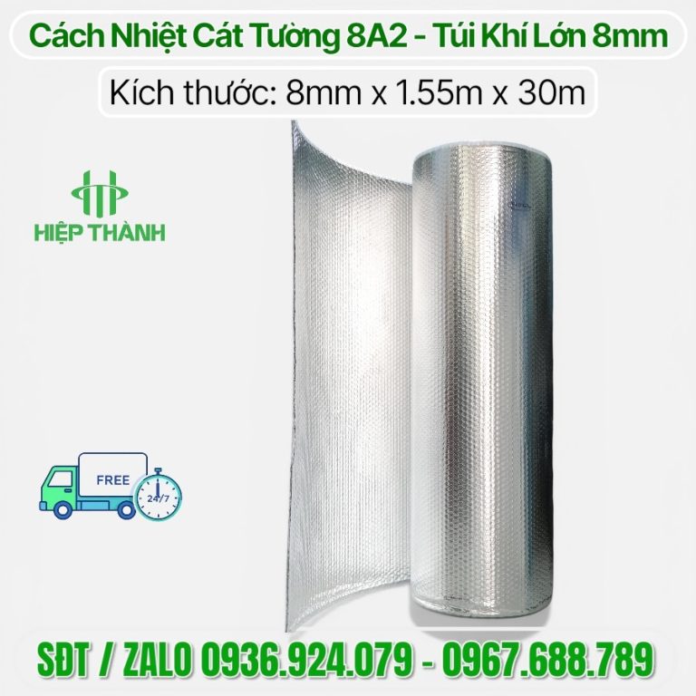 Tấm Cách Nhiệt Cát Tường 8A2 – Túi Khí Lớn 8mm