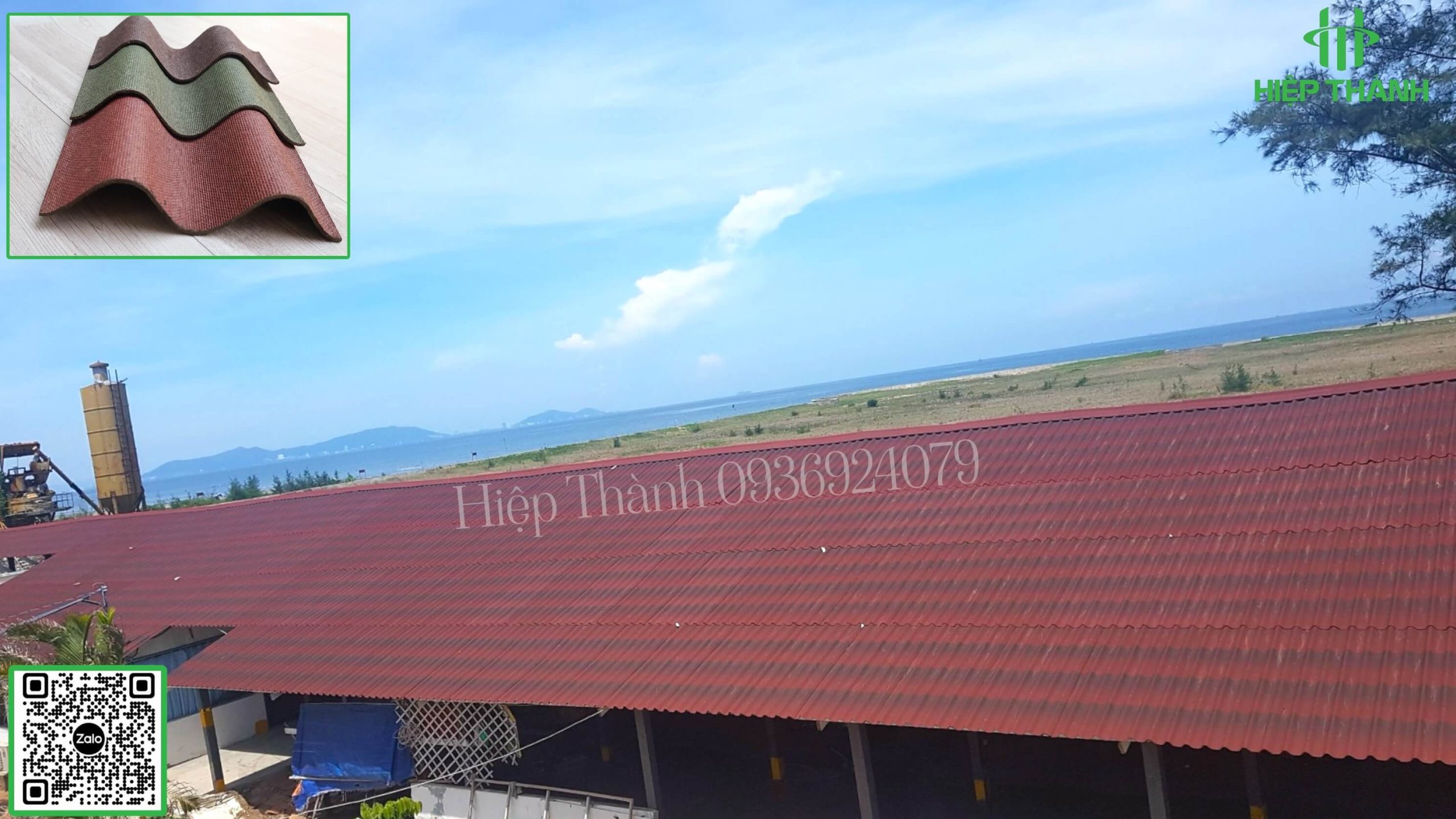 Ứng dụng tôn sinh thái Onduline lợp mái nhà xưởng, nhà yến chống nóng, chống ồn