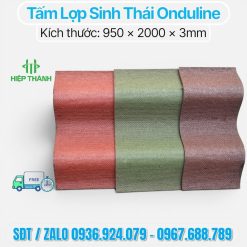 Tấm lợp sinh thái Onduline Hiệp Thành