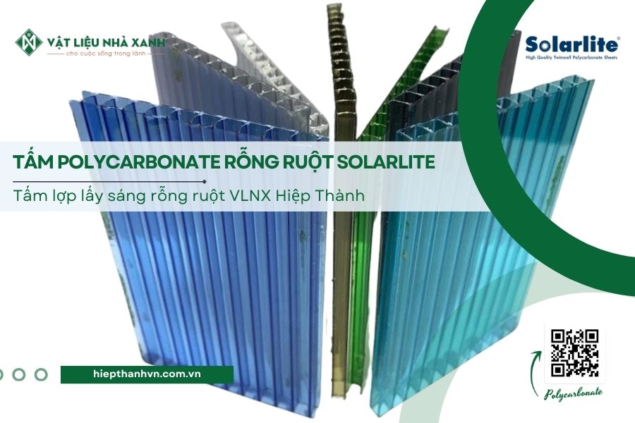 Tấm Polycarbonate rỗng ruột SolarLite