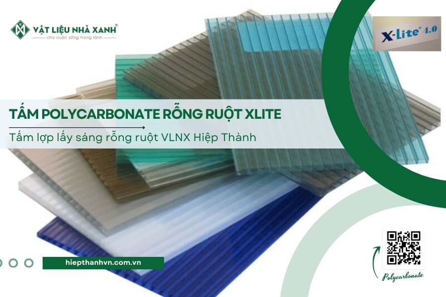 Tấm Polycarbonate rỗng ruột Xlite