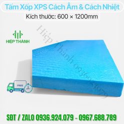 Tấm Xốp XPS Màu Xanh: Cách Nhiệt Chống Nóng – Giá Kho Sỉ HCM. Kích thước 600 x 1200 , độ dày từ 20, 25, 30, 50 , 75, 100mm