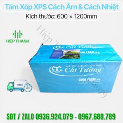 Tấm Xốp XPS Màu Xanh: Cách Nhiệt Chống Nóng – Giá Kho Sỉ HCM. Kích thước 600 x 1200 , độ dày từ 20, 25, 30, 50 , 75, 100mm
