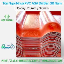 Cấu tạo lớp nhựa ASA chống hóa chất trên ngói nhựa Hiệp Thành