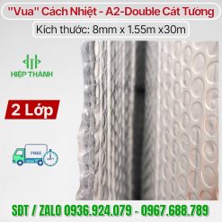 Dòng Cát Tường A2 Double (2 mặt nhôm, 2 lớp túi khí) chính là 