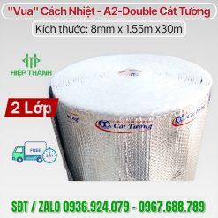 Dòng Cát Tường A2 Double (2 mặt nhôm, 2 lớp túi khí) chính là 