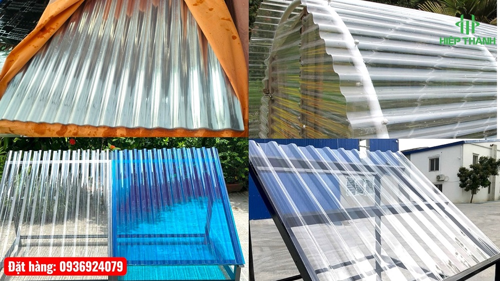 Tôn sóng Polycarbonate - Khớp mọi loại sóng tôn kẽm, chống dột 100%