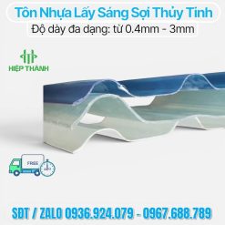 Các mầu tôn nhựa lấy sáng sợi thủy tinh Composite bán chạy tại Hiệp Thành . Mua ngay 0936924079