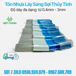 Các mầu tôn nhựa lấy sáng sợi thủy tinh Composite bán chạy tại Hiệp Thành . Mua ngay 0936924079