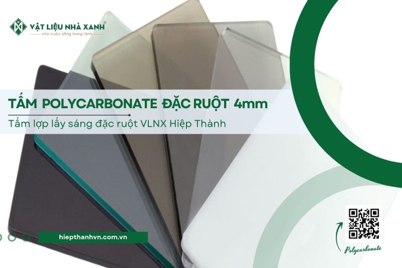 Tấm lợp lấy sáng đặc ruột 4mm