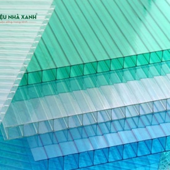 Tấm lợp lấy sáng poly rỗng ruột loại nào tốt