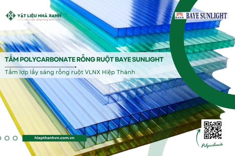 Tấm Polycarbonate đặc ruột Coolmax