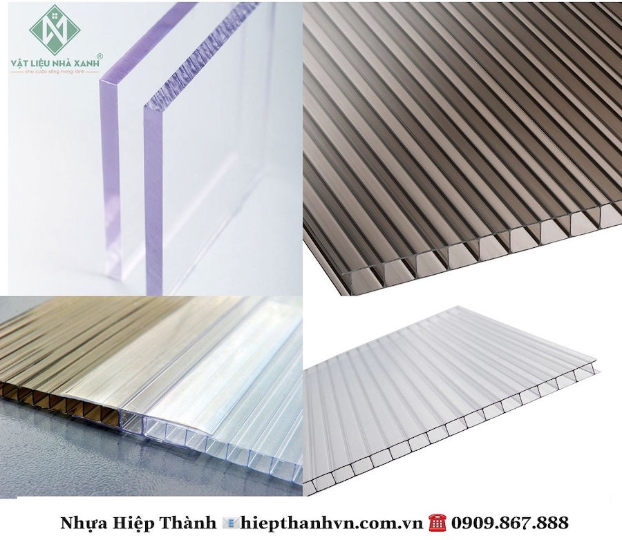 tấm nhựa lấy sáng polycarbonate việt nam