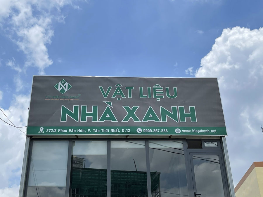 Văn phòng địa diện Tổng kho Vật Liệu Nhà Xanh