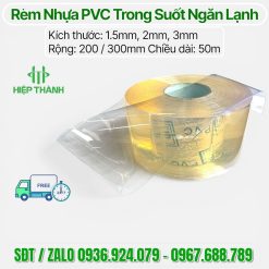 Rèm Nhựa PVC Trong Suốt Ngăn Lạnh: Giải Pháp Tiết Kiệm Điện 90%