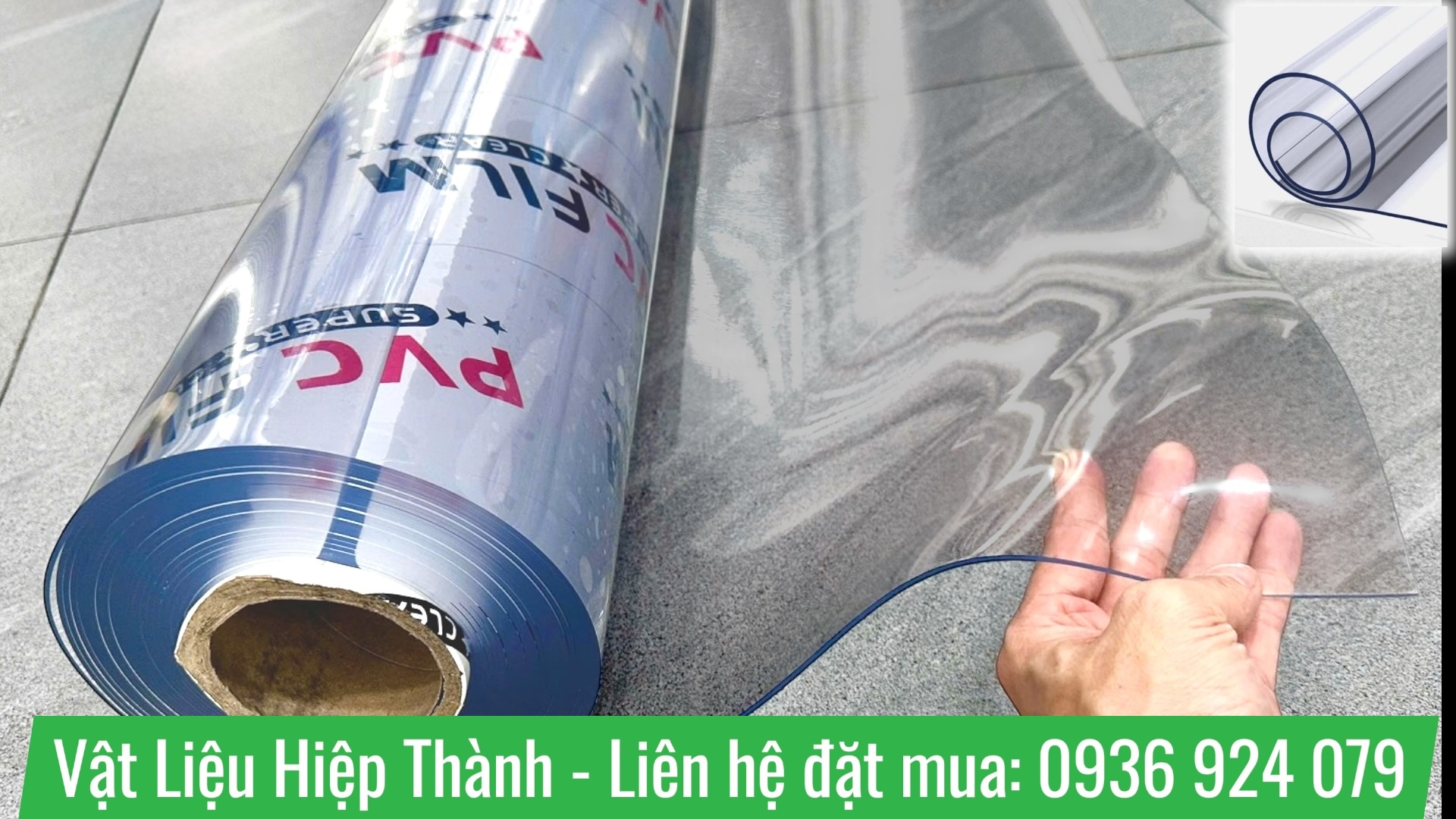 Tổng kho màng nhựa PVC trong dẻo, đầy đủ độ dày, hàng có sẵn tại kho, giao nhanh 2h
