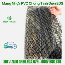 Màng Nhựa PVC Mắt Cáo Chống Tĩnh Điện (ESD Carbon Print)