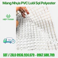 Màng Nhựa PVC Lưới Sợi Polyester Chịu Lực – Giải Pháp Siêu Bền Cho Công Nghiệp