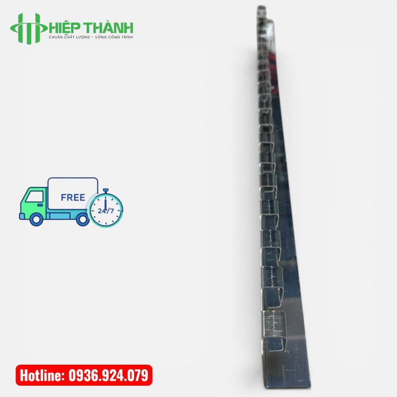 Thanh Treo Inox Cài Tấm Nhựa PVC - Độ Bền Cao, Chống Rỉ Sét (Inox 201 & 304)