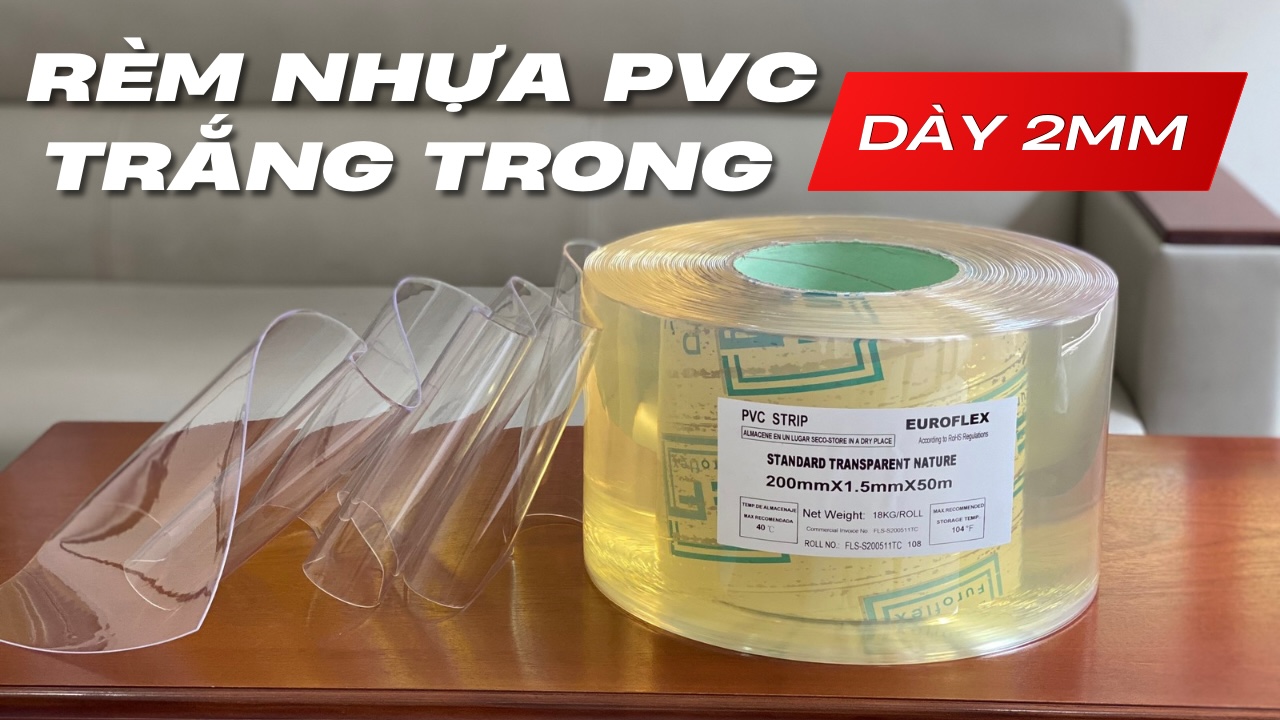 Cung cấp giá sỉ cuộn Rèm nhựa PVC trắng trong zalo 0936924079