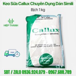 Keo sữa Callux chuyên dụng dán simili trải sàn, mua ngay từ 1 thùng giảm giá 5% zalo 0936924079