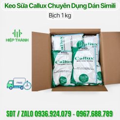 Keo sữa Callux chuyên dụng dán simili trải sàn, mua ngay từ 1 thùng giảm giá 5% zalo 0936924079