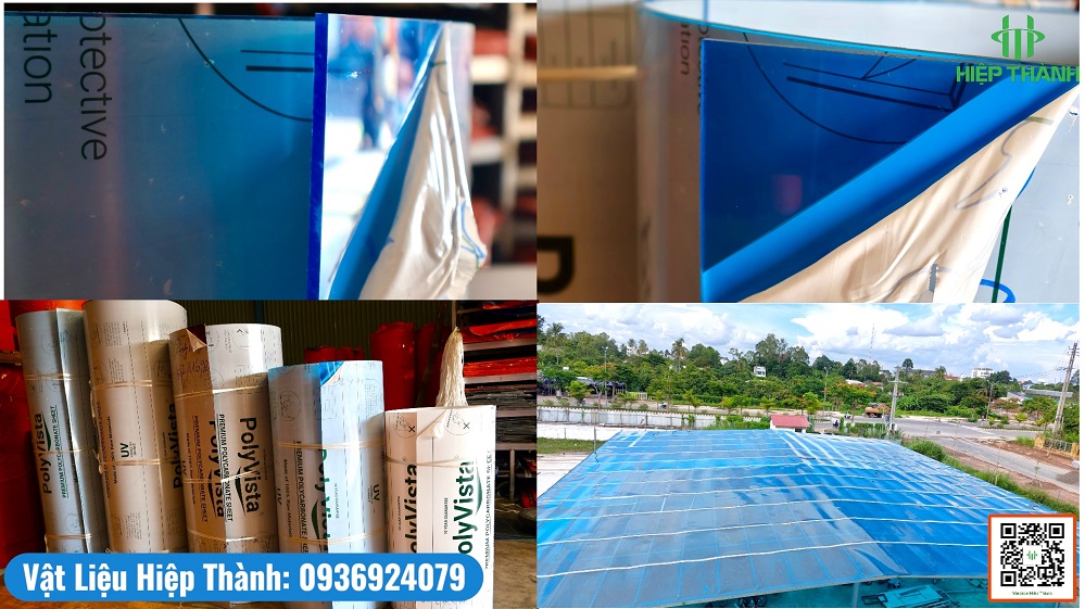 Tấm polycarbonate đặc nhóm đô jdayf 4mm 5mm và 6mm phù hợp mọi công trình