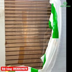 Tấm nhựa Polycarbonate rỗng màu nâu trà dày 4mm (4ly) có sẵn số lượng lớn tại kho Hiệp Thành