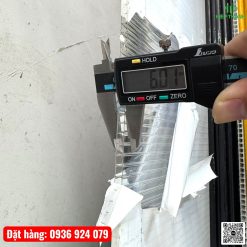 Tổng kho tấm polycarbonate dạng rỗng độ dày 6mm tại Hiệp Thành