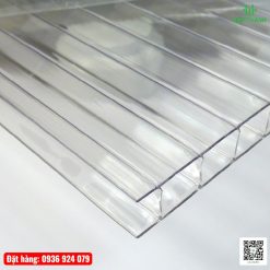 tam polycarbonate rong do day 10mm 2 Tấm Polycarbonate Rỗng 10mm (10Ly) Đẳng Cấp Thay Thế Kính Cường Lực