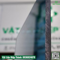 Tấm poly đặc siêu dày 8mm - 12mm màu xám khói cực chất