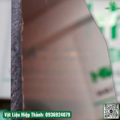 Tấm poly đặc siêu dày 8mm - 12mm màu nâu trà