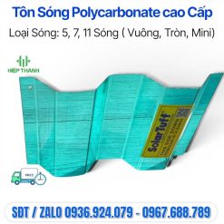 Đầy đủ các loại sóng: 5 sóng, 7 sóng, 9 sóng, 11 sóng tròn và vuông