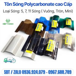 Cam kết độ dày chuẩn, phủ UV chống ngả vàng bảo hành lên đến 10 năm