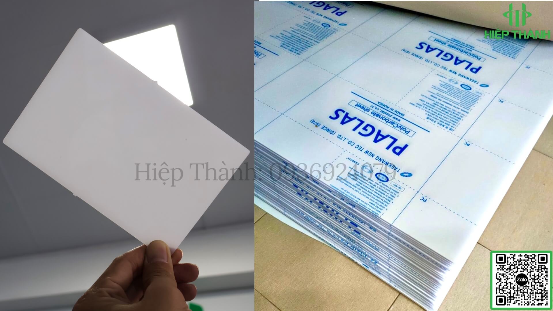 Tấm tản sáng Hàn Quốc tại tổng kho Hiệp Thành